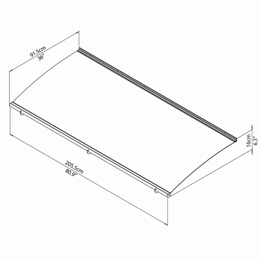 AQUILA 2050 Passage Way Awning AQUILA 2050 Passage Way Awning