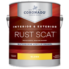 Rust Scat Waterborne Acrylic Enamel