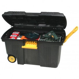 ProTuff 50 Gallon Mobile Storage Bin 37"x21"x20" Wheeled