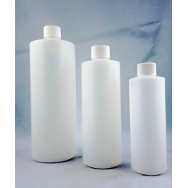 Cylinder Round Polyethylene Bottle 250ml