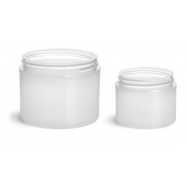 Cosmetic Jar Frosted 2oz
