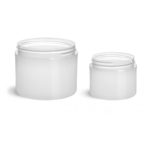 Cosmetic Jar Frosted 2oz
