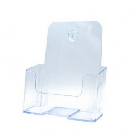 Half-Sheet Acrylic Brochure Holder 6 1/4" wide x 8 1/2" high