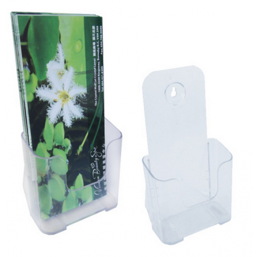 Tri-Fold Acrylic Brochure Holder 4" wide x 8 1/2" high