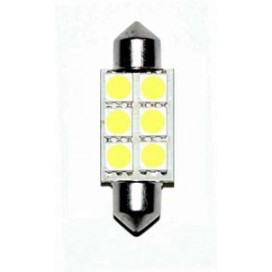 6 LED 36mm Festoon Bulb