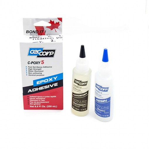 C-POXY 5 Five Minute Epoxy 250 ml C-POXY 5 Five Minute Epoxy 250 ml