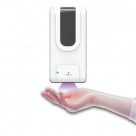 Hand Sanitizer Dispenser with Wall Mount, UV Disinfection (Gel and Liquid Sanitizer Compatible)