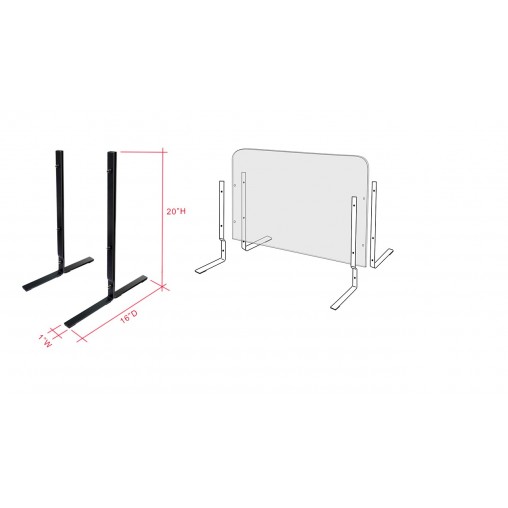 Employee Protection T Leg Free Standing
