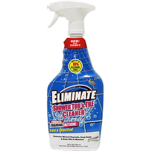 Eliminate® Shower, Tub & Tile Cleaner 25 oz Eliminate® Shower, Tub & Tile Cleaner 25 oz
