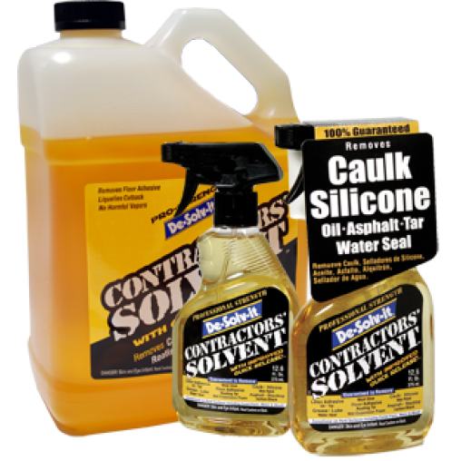 DE-SOLV-IT CONTRACTOR'S SOLVENT 12oz DE-SOLV-IT CONTRACTOR'S SOLVENT 12oz