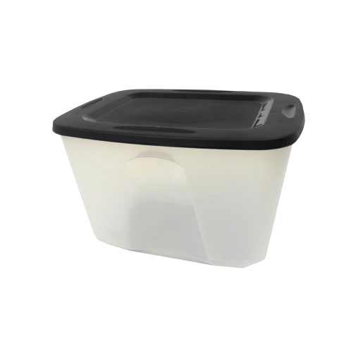 Homz 18 Gallon Tote 23 1/2"L x 17 1/2"W x 15 1/2"H