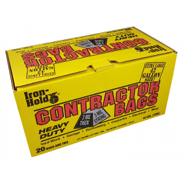 Iron Hold Contractor HD Garbage Bag  31" x 48" x 3 mil