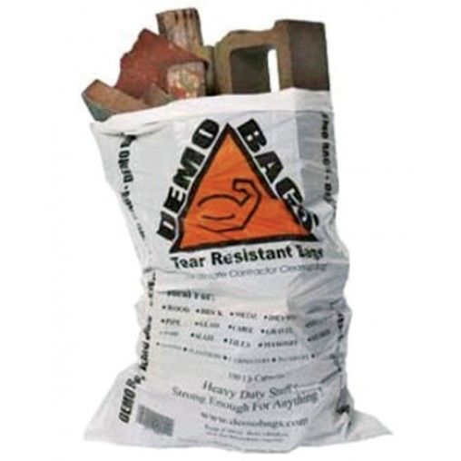 DemoBags Polyweave Construction Bag 30.5” x 49” DemoBags Polyweave Construction Bag 30.5” x 49”