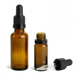 30mL Amber Glass Dropper