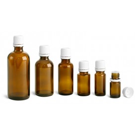 15mL Amber Glass Dropper