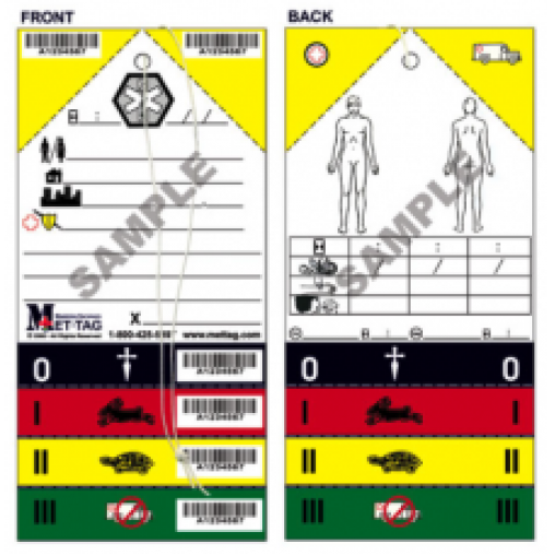 Triage Tags - Medical Emergency 