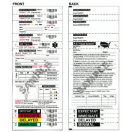 Triage Tags -  Emergency Chemical/Biological