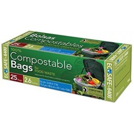 EcoSafe Organic Compostable Bags 2.6 Gallon