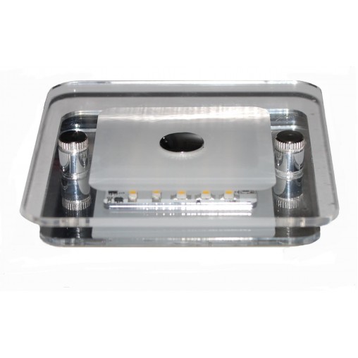 Source LED 24 Warm White Dome Light 4"x4" Source LED 24 Warm White Dome Light 4"x4"