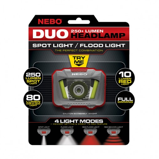 DUO 250+ Lumen Head Lamp DUO 250+ Lumen Head Lamp