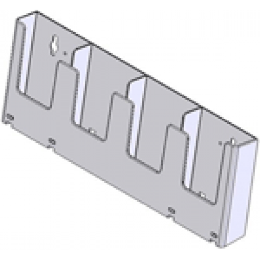 Wall Mount 4 X Tri-Fold Brochure Holder 4 bays 4 1/2" wide x 6 1/2" high Wall Mount 4 X Tri-Fold Brochure Holder 4 bays 4 1/2" wide x 6 1/2" high