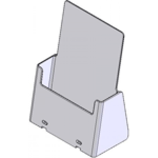 Counter Top Single 1/2 Page Brochure Holder 6 1/2" wide Counter Top Single 1/2 Page Brochure Holder 6 1/2" wide