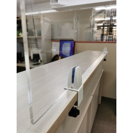 Table Clamp for Office Partition