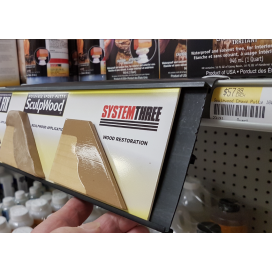 PVC Shelf Talker Backer