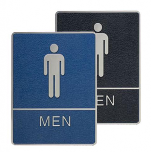 Men's Washroom 6"W x 8"H
