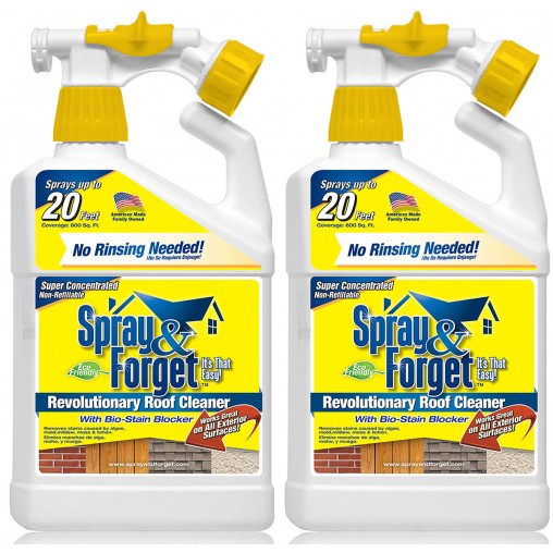 2 Pkg S&F Hose End Roof Cleaner 2 Quarts 2 Pkg S&F Hose End Roof Cleaner 2 Quarts