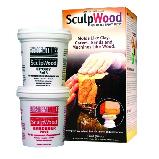 System Three Sculpwood Epoxy Putty or Paste System Three Sculpwood Epoxy Putty or Paste