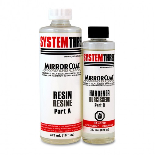 System Three Mirror Coat Epoxy Resin System Three Mirror Coat Epoxy Resin