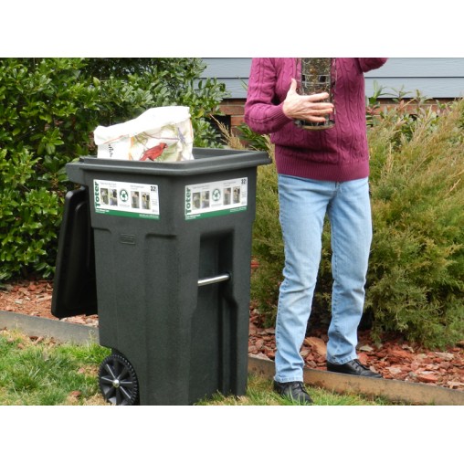 Toter Two-Wheel Trash or Utility Carts 32 Gallon Toter Two-Wheel Trash or Utility Carts 32 Gallon