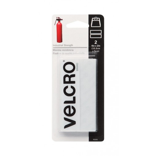 Velcro Industrial Hook & Loop Sticky Back 4in x 2in Velcro Industrial Hook & Loop Sticky Back 4in x 2in