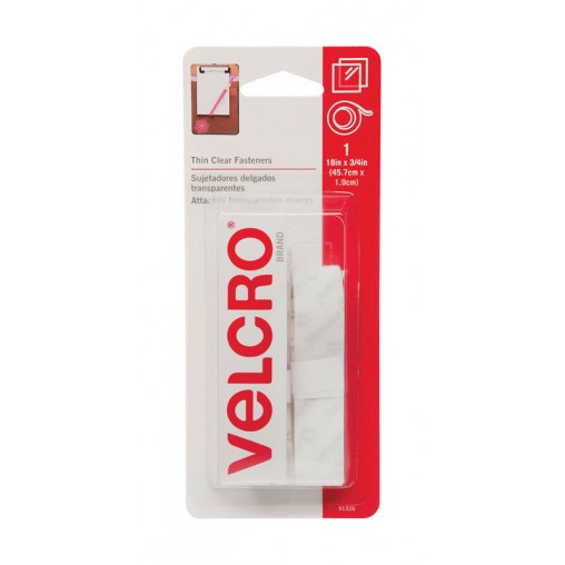 Velcro Hook & Loop Sticky Back 18in x 3/4in strips Velcro Hook & Loop Sticky Back 18in x 3/4in strips