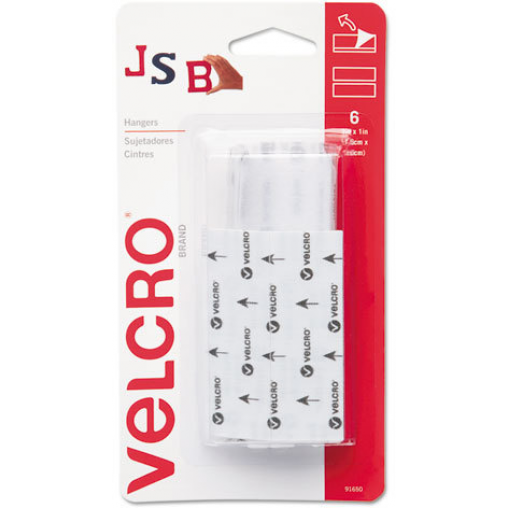 Velcro Hangers Hook & Loop Sticky Back 6 Pack 3lb Velcro Hangers Hook & Loop Sticky Back 6 Pack 3lb