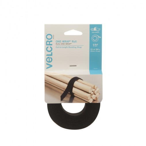 Velcro One-Wrap Rolls 3/4"x4' Velcro One-Wrap Rolls 3/4"x4'