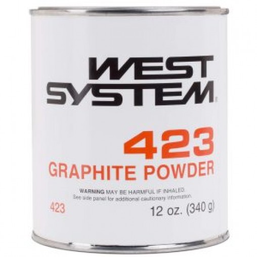 West System Filler 423 Graphite Powder 12oz West System Filler 423 Graphite Powder 12oz