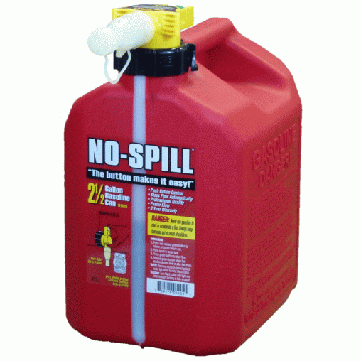 No Spill 10 litre Gas Cans